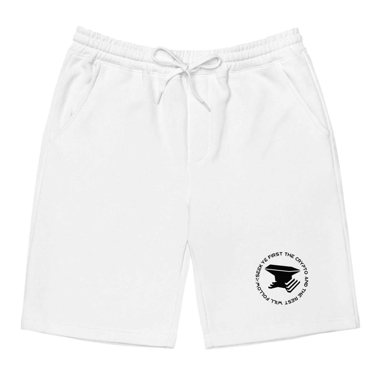 Crypto Brand Men's fleece shorts - BL
