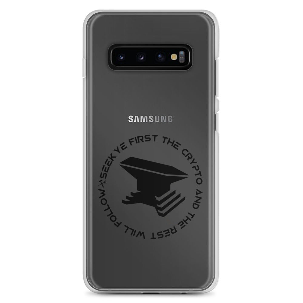Seek Ye First Clear Case for Samsung®