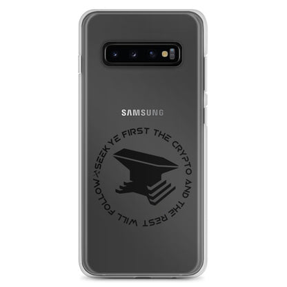 Seek Ye First Clear Case for Samsung®
