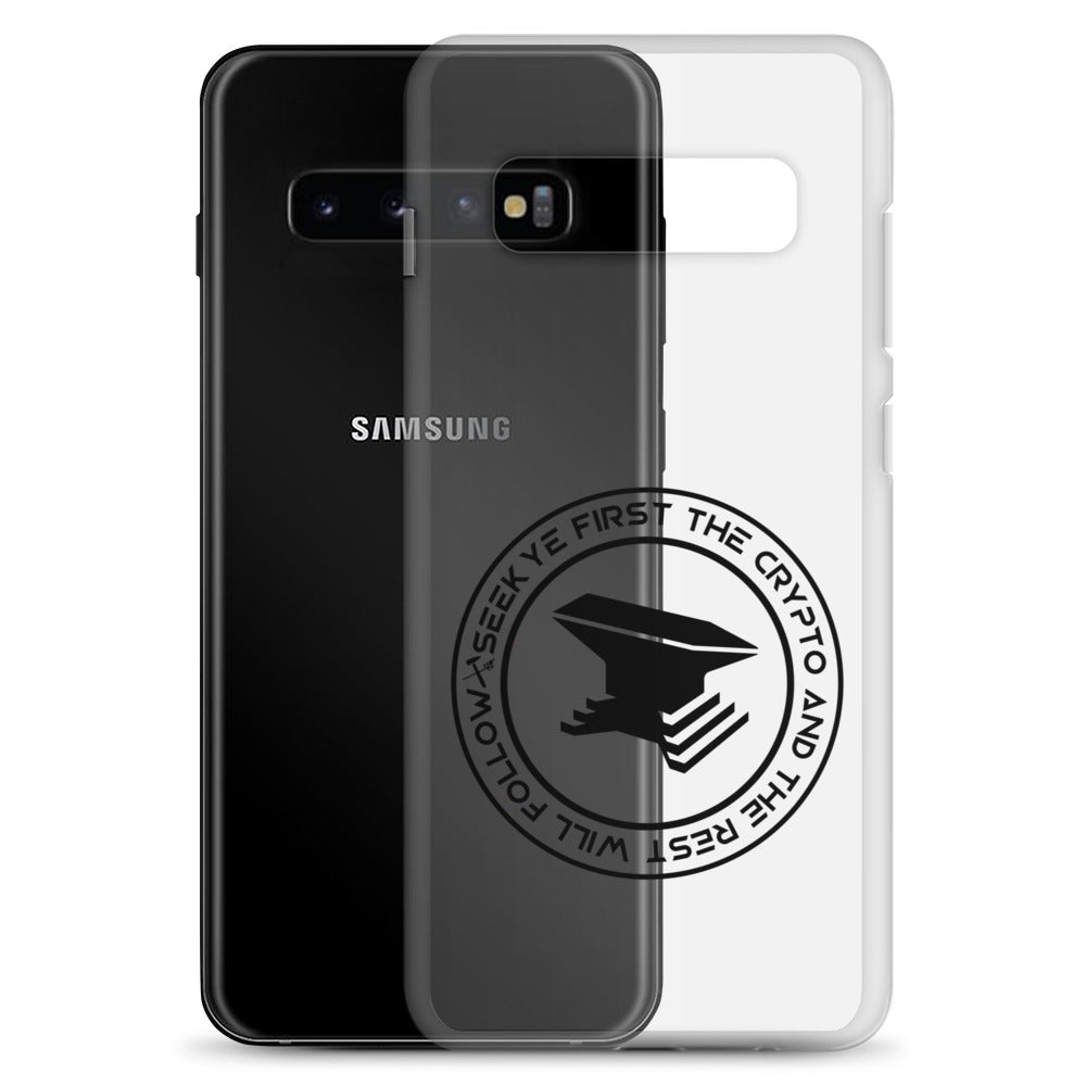 The Crypto Clear Case for Samsung®