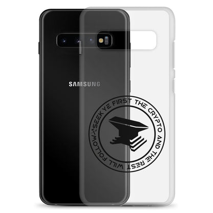 The Crypto Clear Case for Samsung®