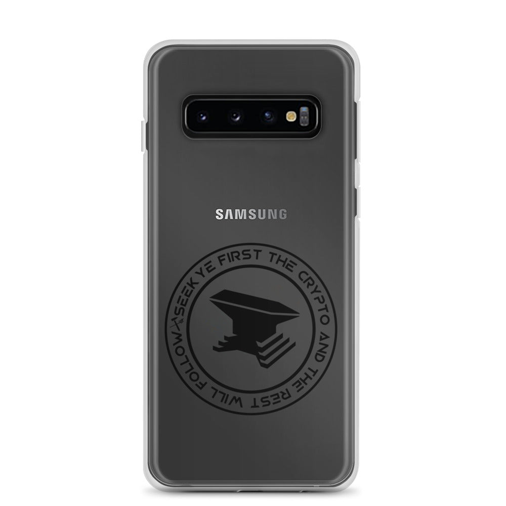 The Crypto Clear Case for Samsung®