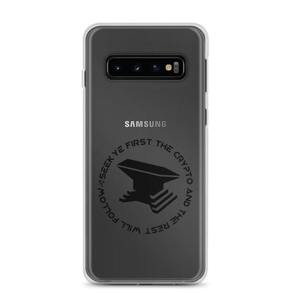 Seek Ye First Clear Case for Samsung®