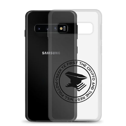 The Crypto Clear Case for Samsung®