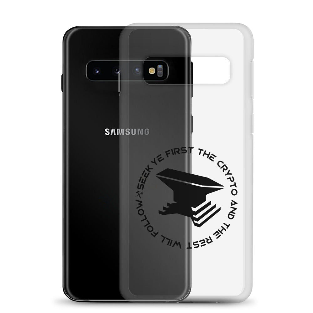 Seek Ye First Clear Case for Samsung®
