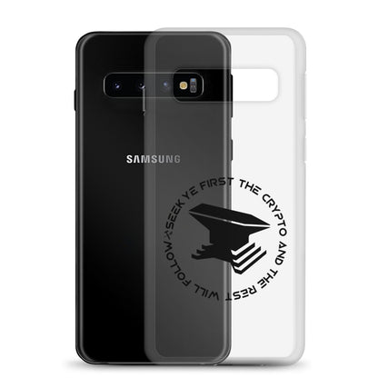 Seek Ye First Clear Case for Samsung®