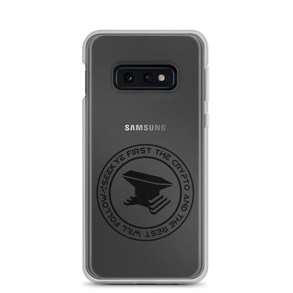 The Crypto Clear Case for Samsung®