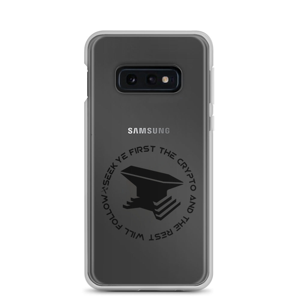 Seek Ye First Clear Case for Samsung®