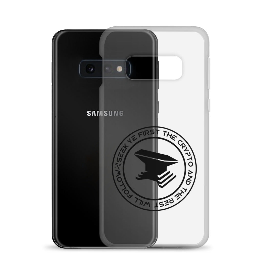 The Crypto Clear Case for Samsung®