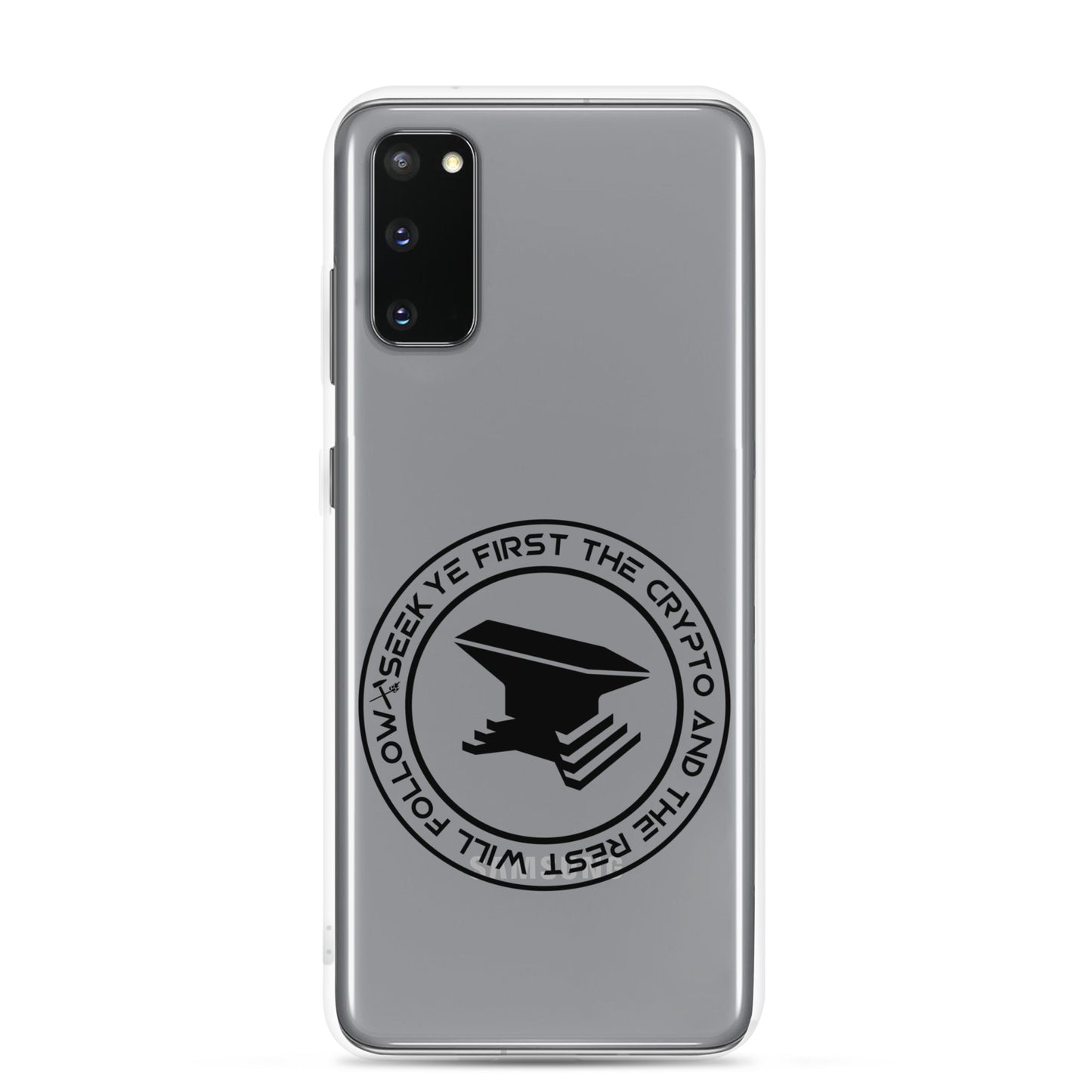 The Crypto Clear Case for Samsung®