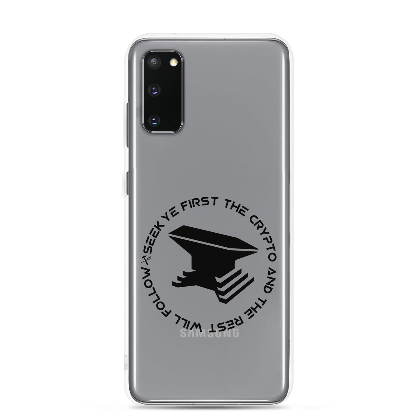 Seek Ye First Clear Case for Samsung®