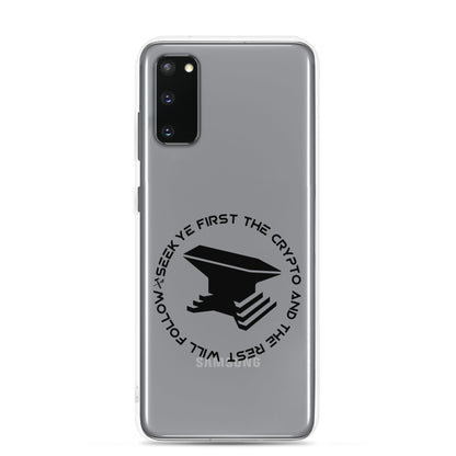 Seek Ye First Clear Case for Samsung®