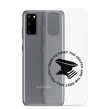 Seek Ye First Clear Case for Samsung®