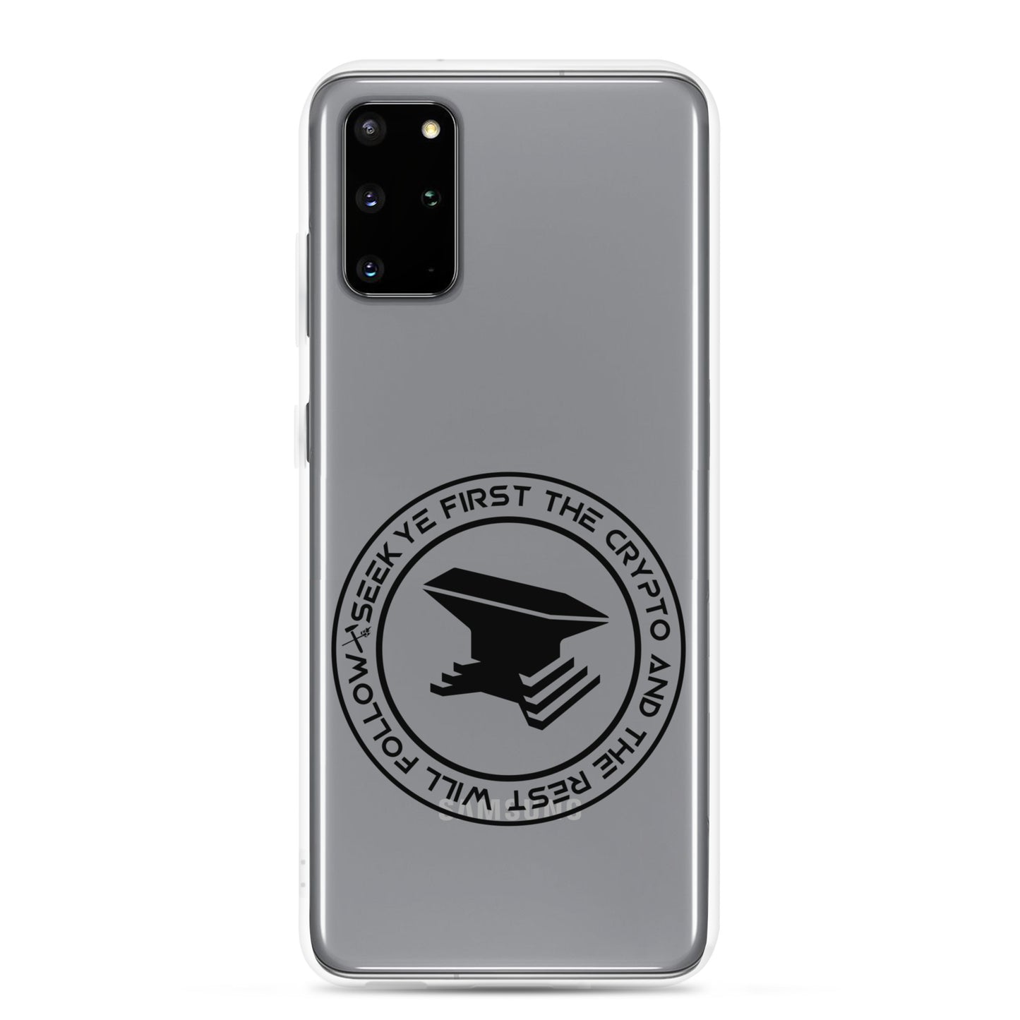 The Crypto Clear Case for Samsung®