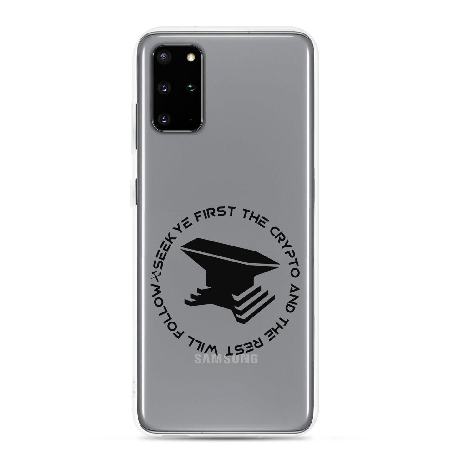 Seek Ye First Clear Case for Samsung®
