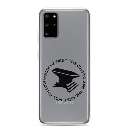Seek Ye First Clear Case for Samsung®