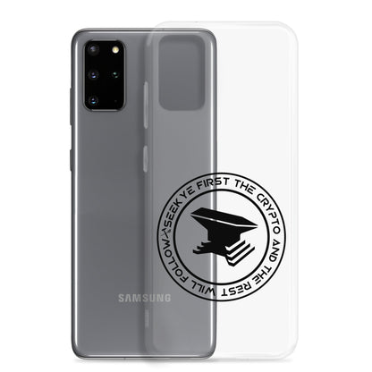 The Crypto Clear Case for Samsung®