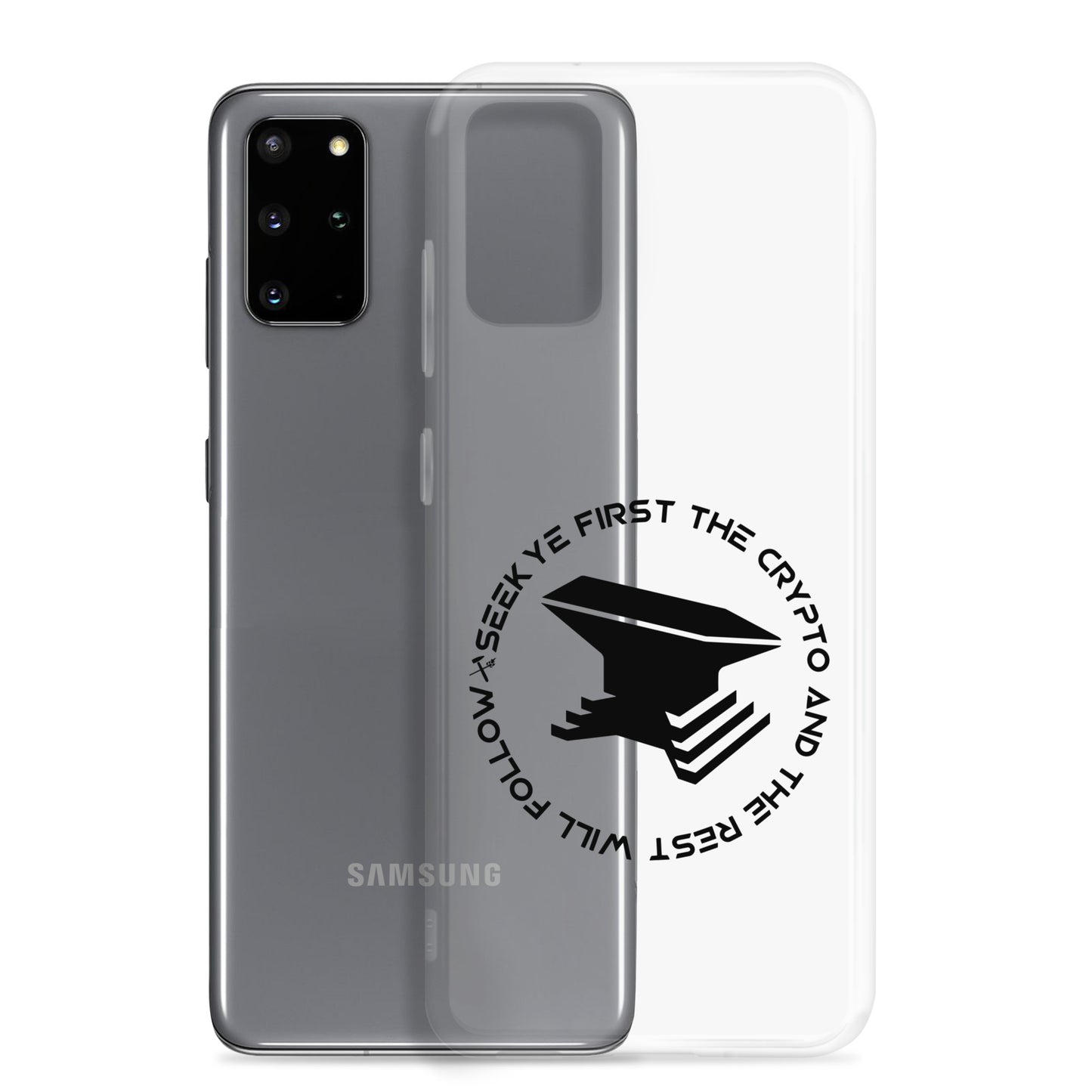 Seek Ye First Clear Case for Samsung®