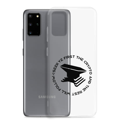 Seek Ye First Clear Case for Samsung®
