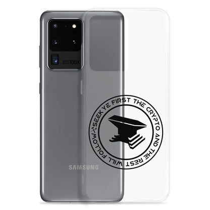 The Crypto Clear Case for Samsung®