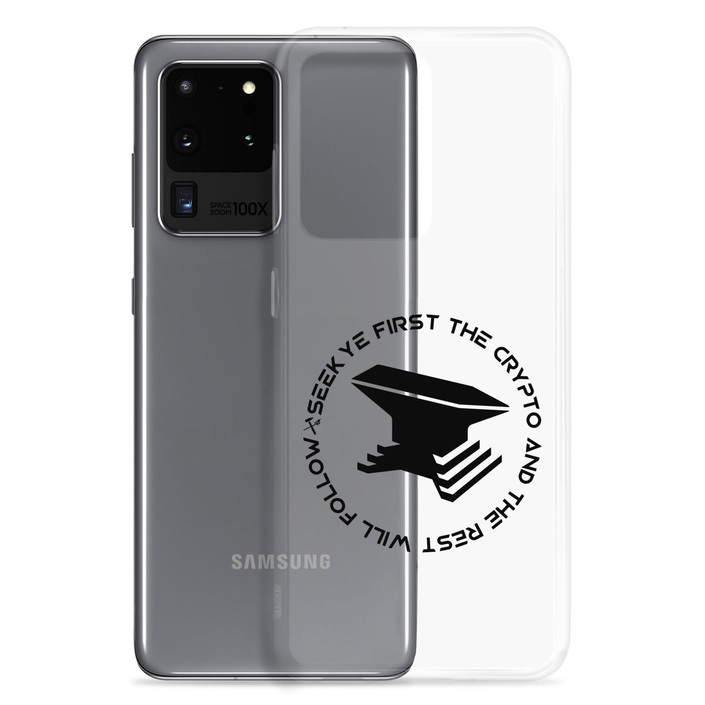 Seek Ye First Clear Case for Samsung®
