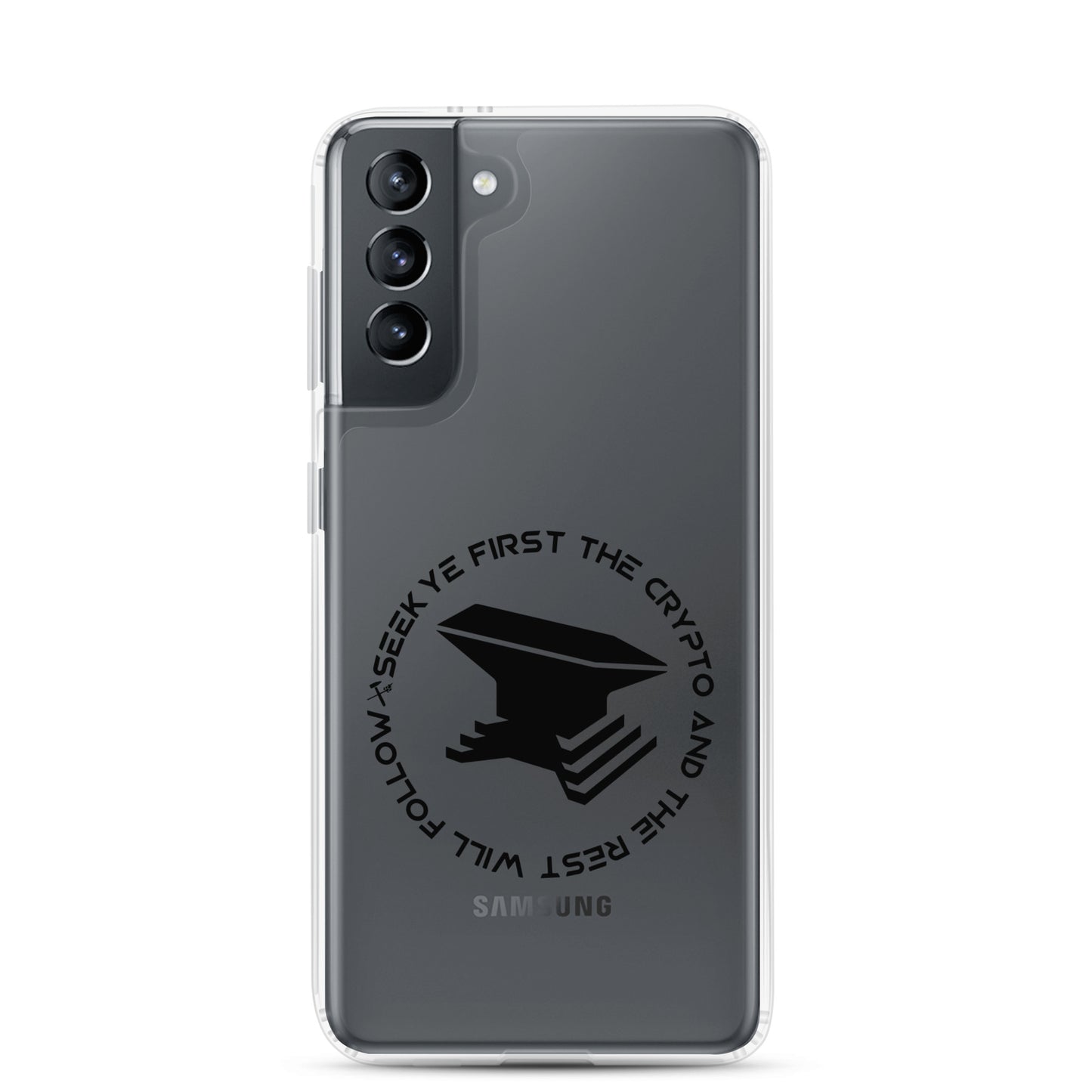 Seek Ye First Clear Case for Samsung®