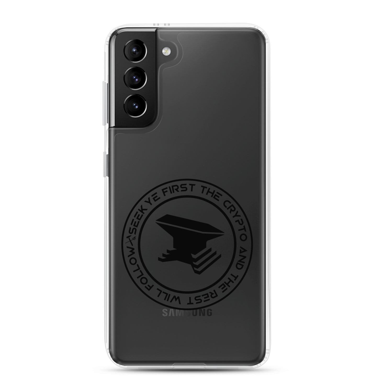 The Crypto Clear Case for Samsung®