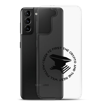 Seek Ye First Clear Case for Samsung®