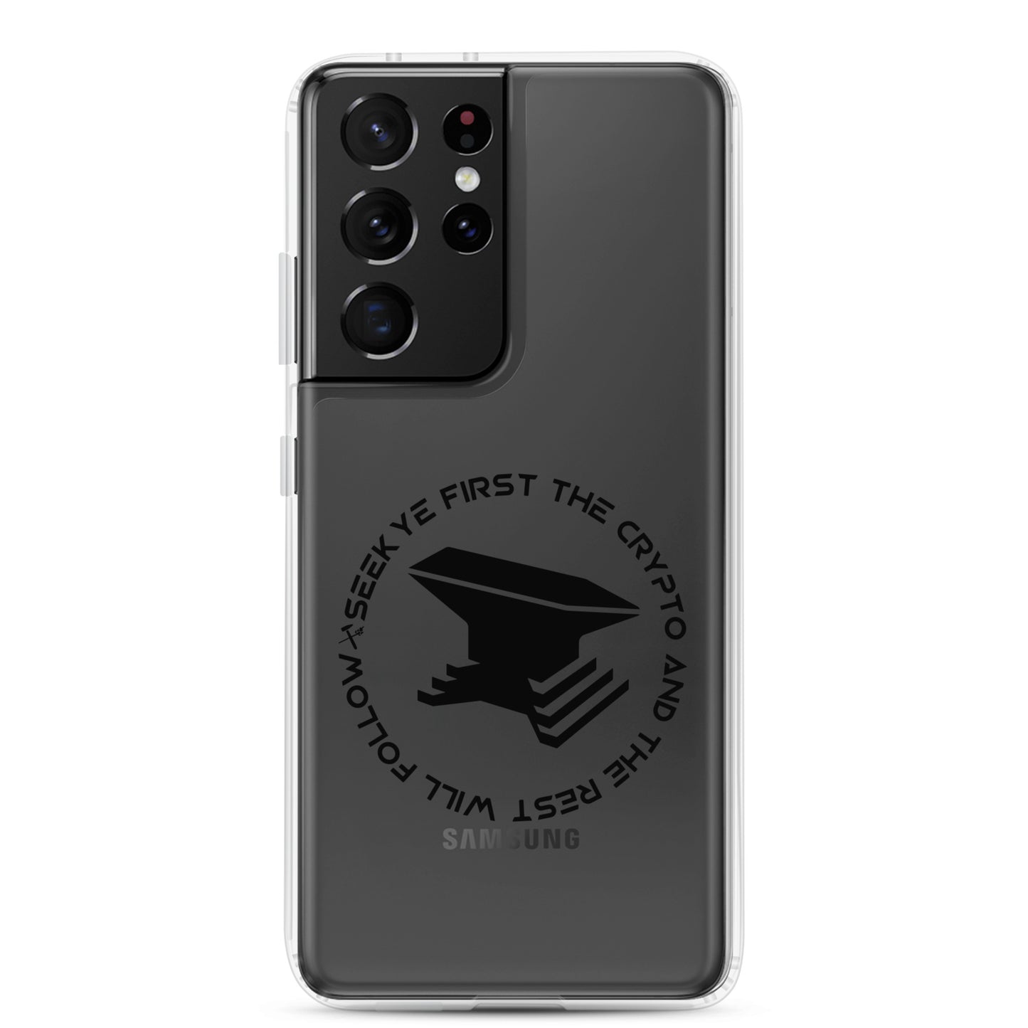 Seek Ye First Clear Case for Samsung®