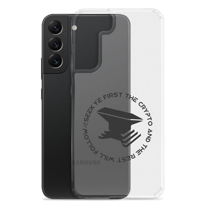 Seek Ye First Clear Case for Samsung®
