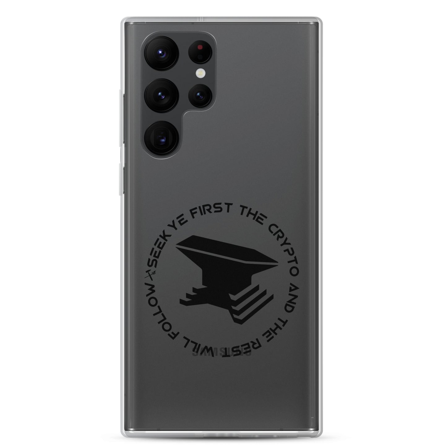 Seek Ye First Clear Case for Samsung®