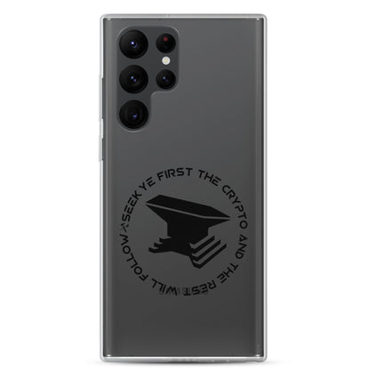 Seek Ye First Clear Case for Samsung®