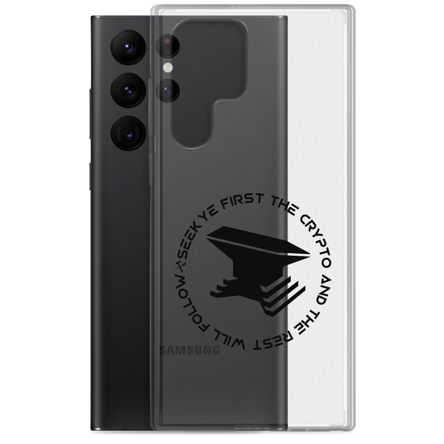 Seek Ye First Clear Case for Samsung®