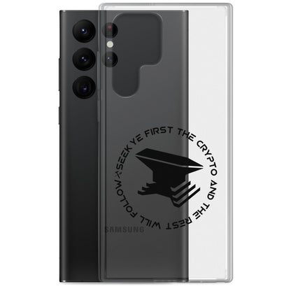 Seek Ye First Clear Case for Samsung®