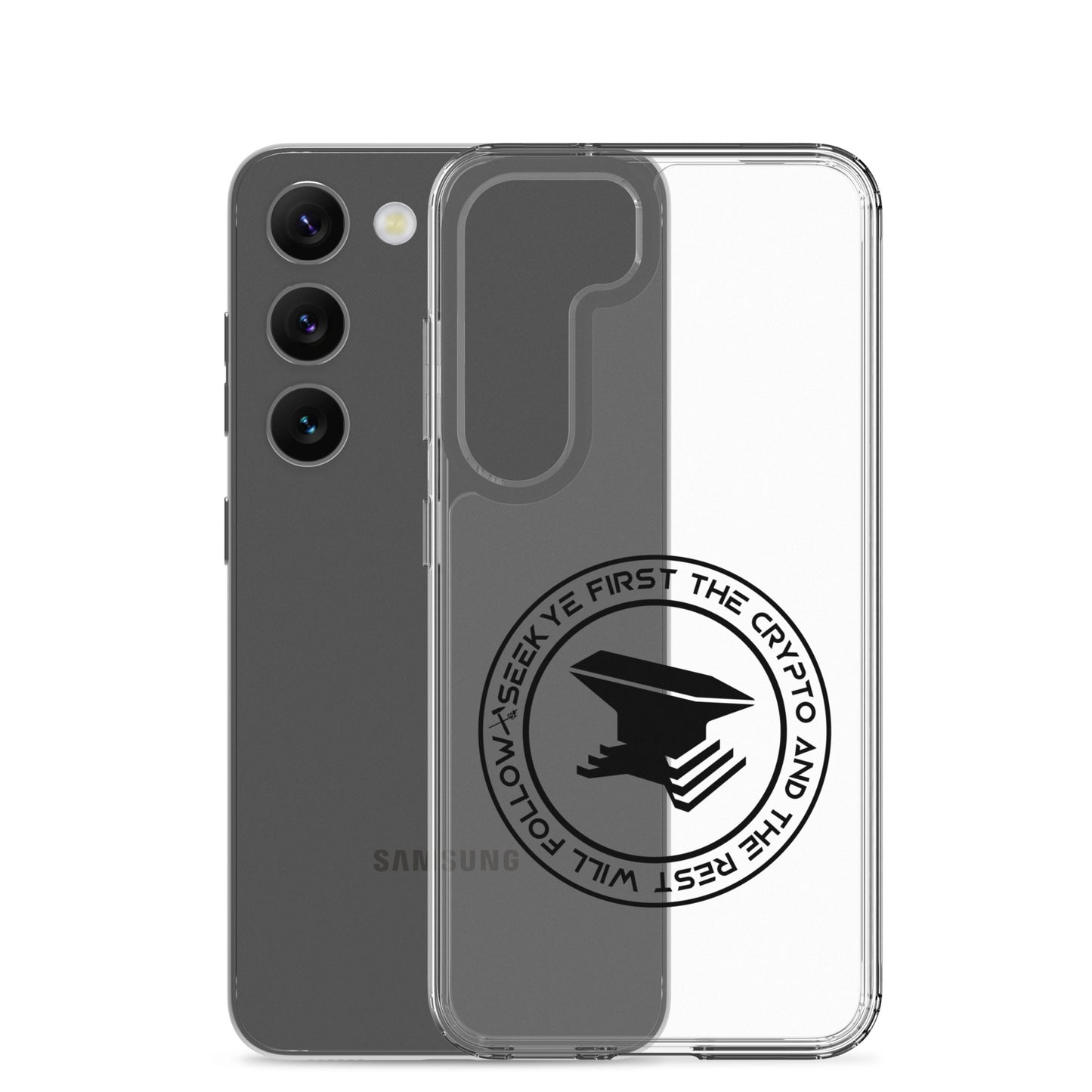 The Crypto Clear Case for Samsung®