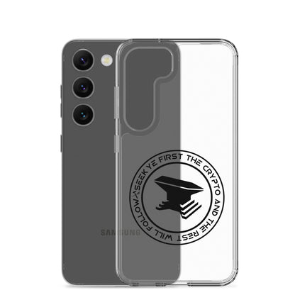The Crypto Clear Case for Samsung®