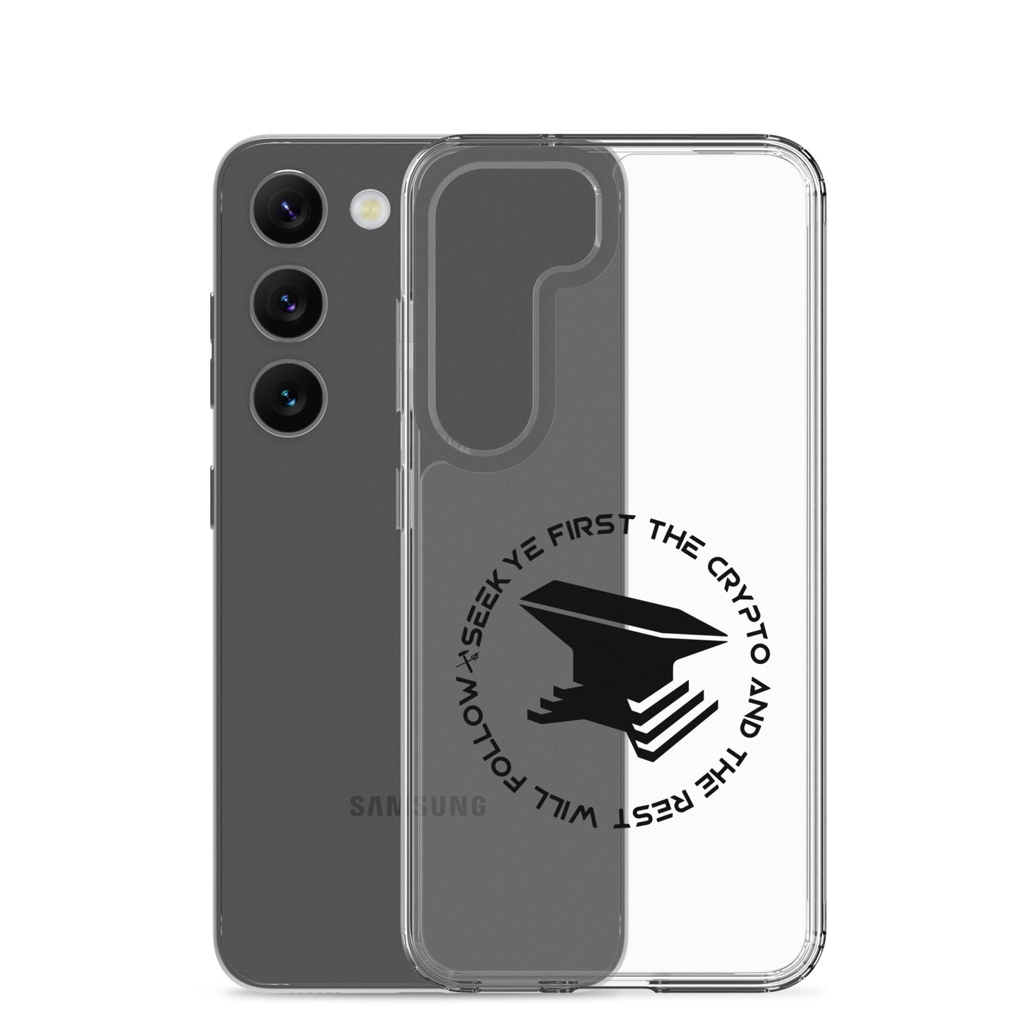 Seek Ye First Clear Case for Samsung®