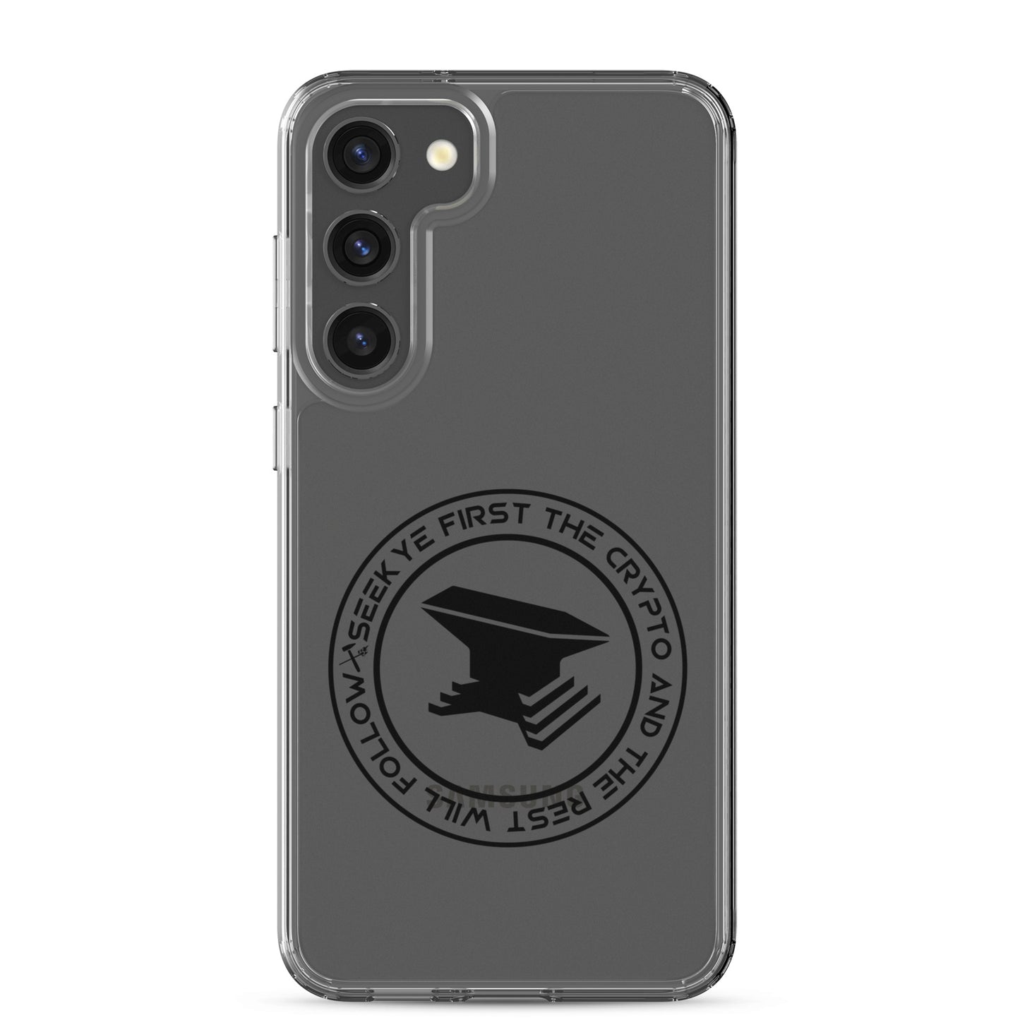 The Crypto Clear Case for Samsung®