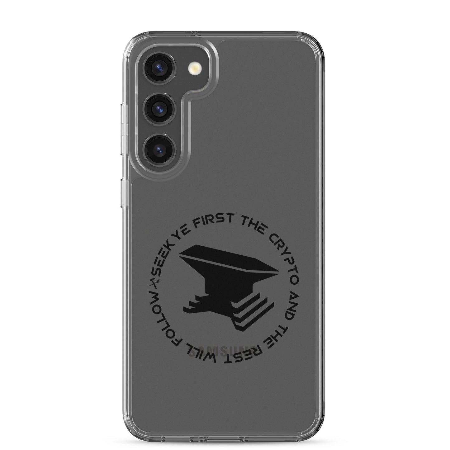 Seek Ye First Clear Case for Samsung®