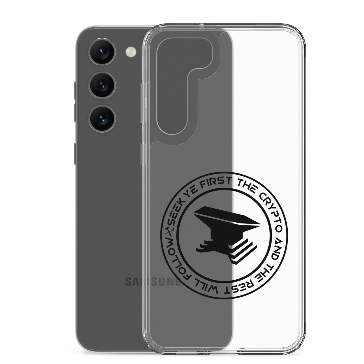 The Crypto Clear Case for Samsung®