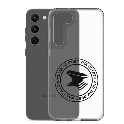 The Crypto Clear Case for Samsung®