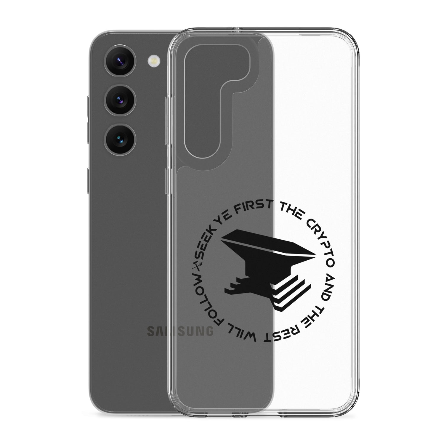 Seek Ye First Clear Case for Samsung®