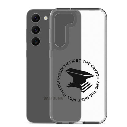 Seek Ye First Clear Case for Samsung®