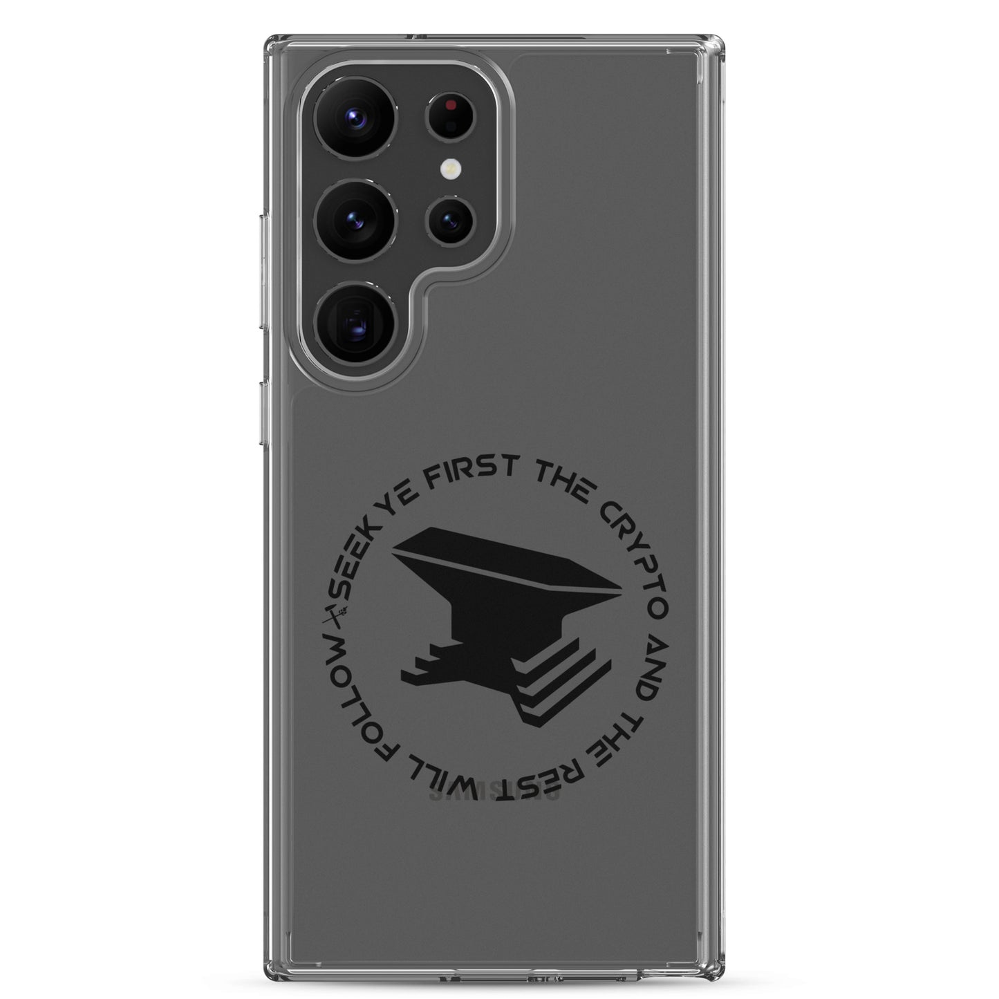 Seek Ye First Clear Case for Samsung®