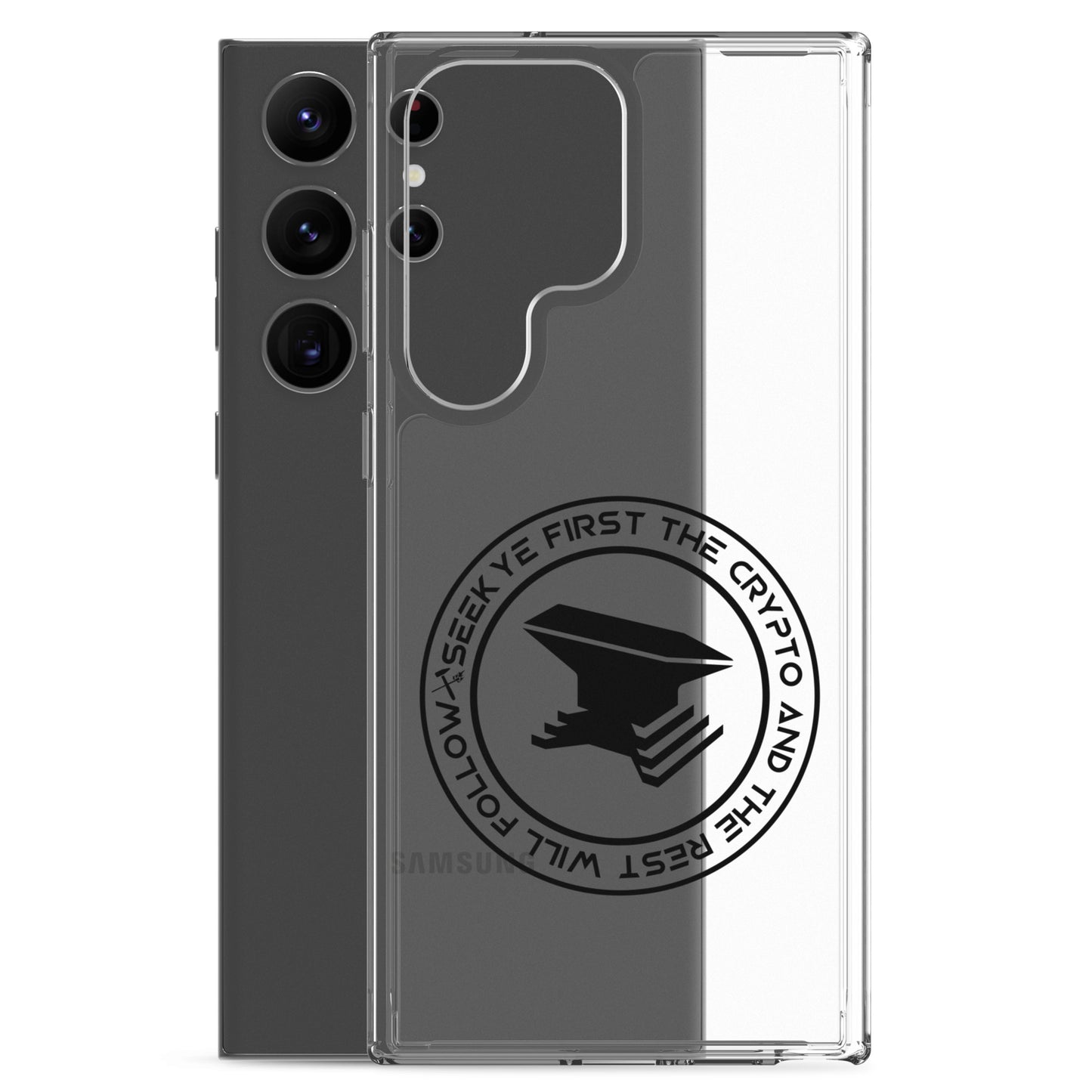 The Crypto Clear Case for Samsung®