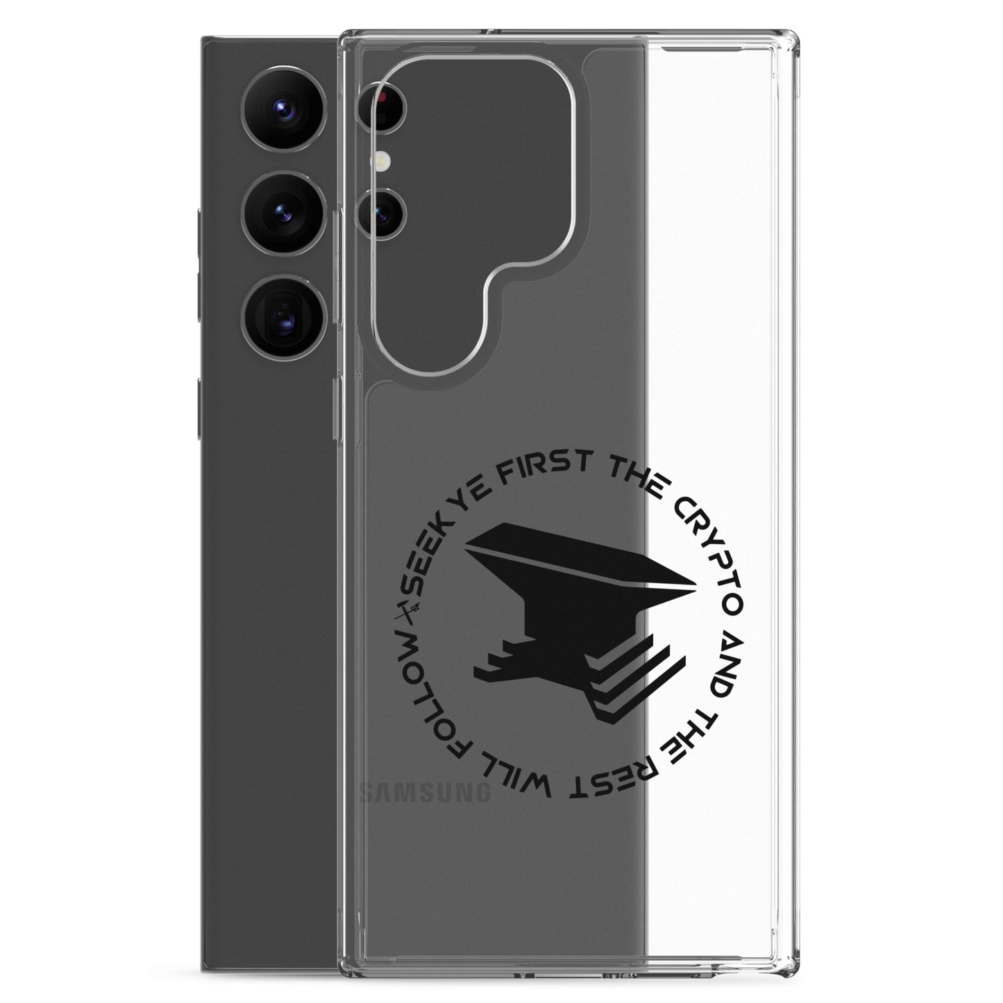 Seek Ye First Clear Case for Samsung®