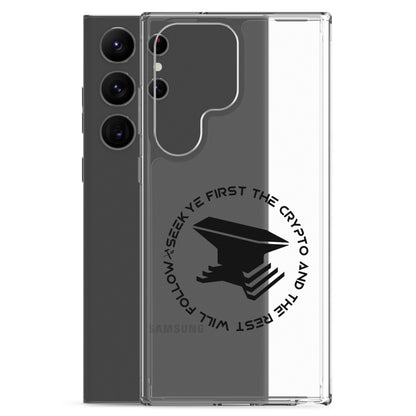 Seek Ye First Clear Case for Samsung®