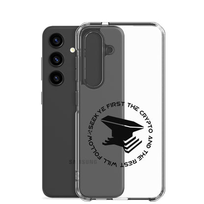 Seek Ye First Clear Case for Samsung®