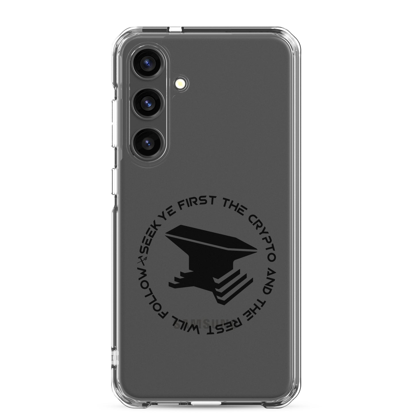 Seek Ye First Clear Case for Samsung®