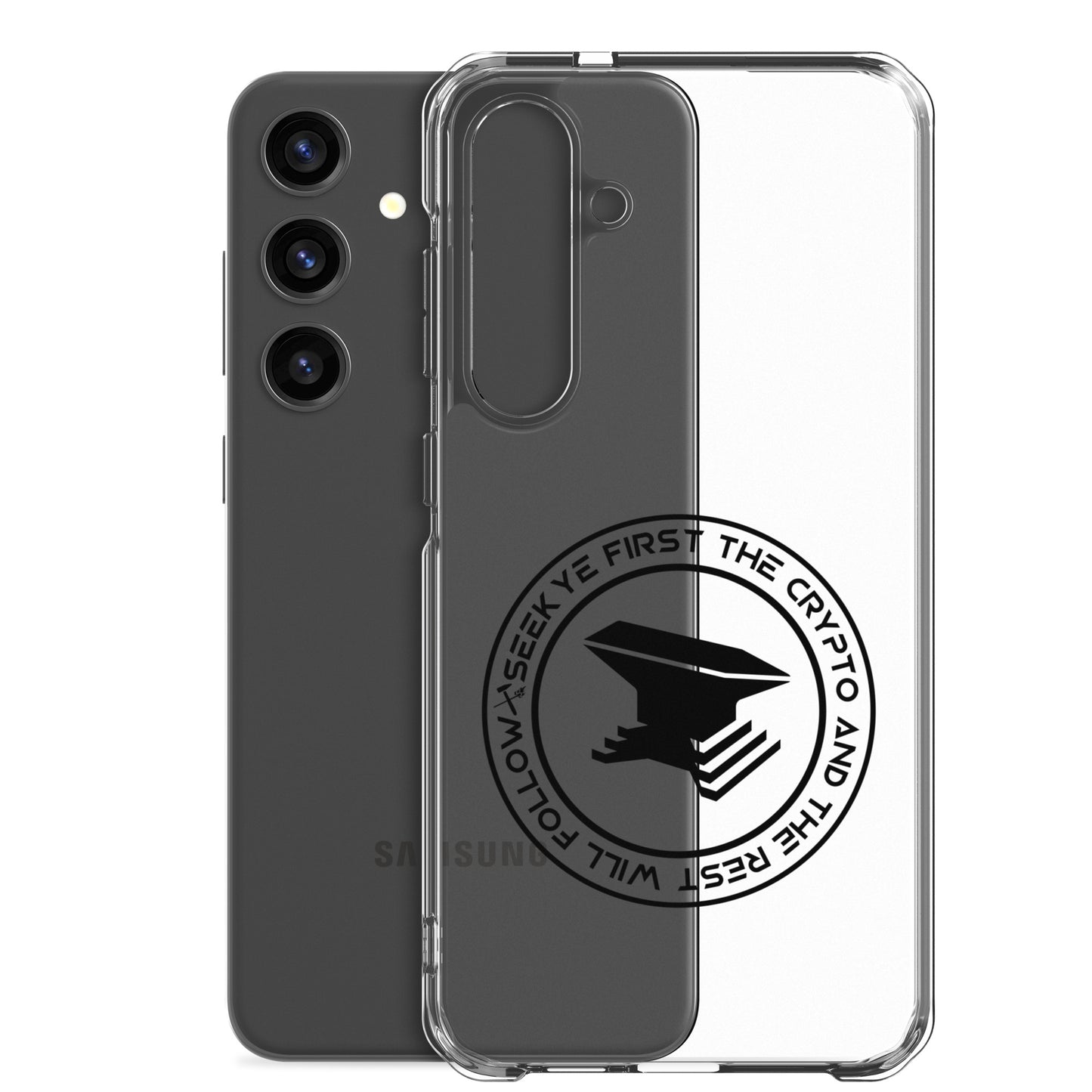 The Crypto Clear Case for Samsung®